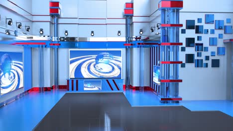 noticias del estudio de televisión virtual 3d