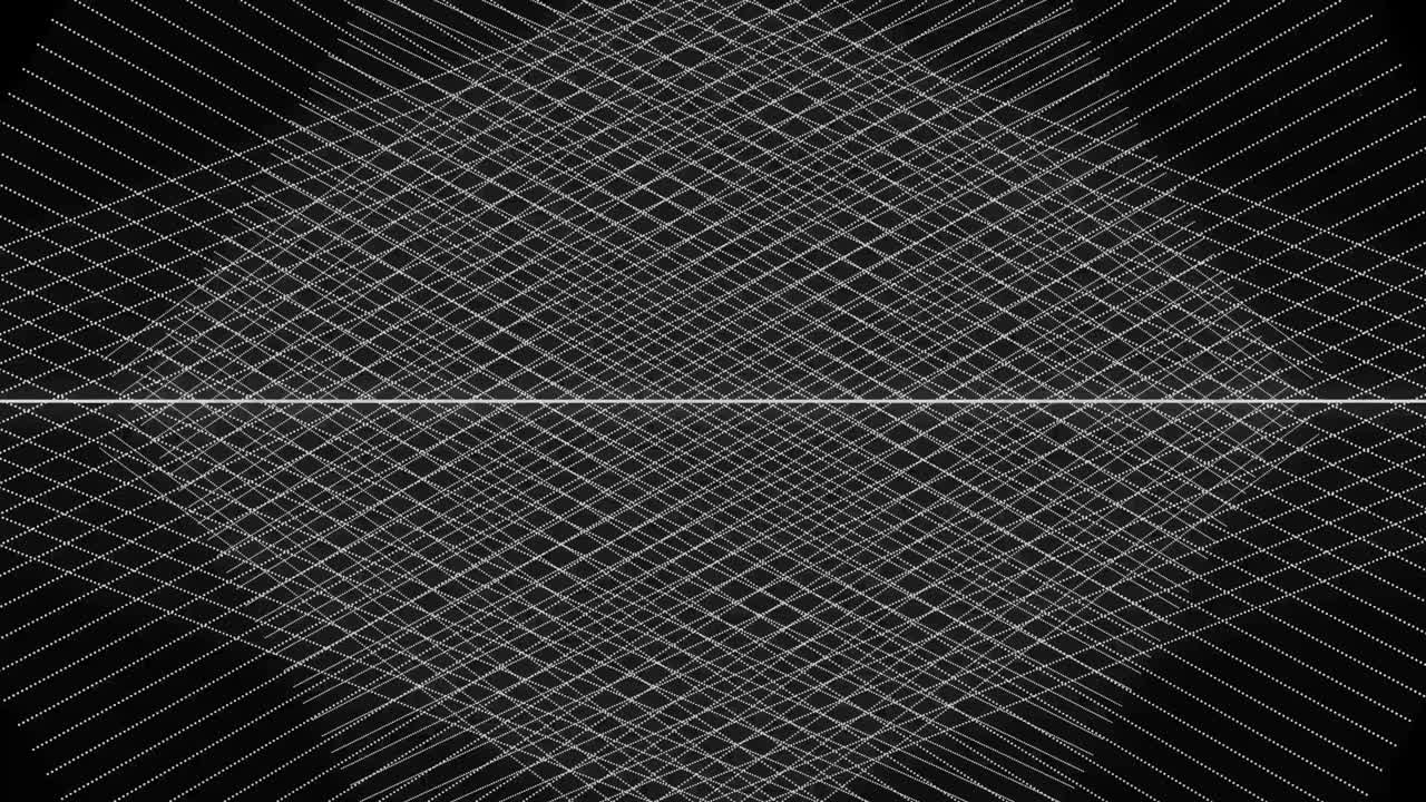 patrón de forma de punto de color blanco animación gráficos de movimiento