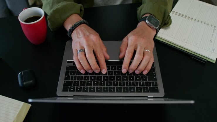 Person Working From Home