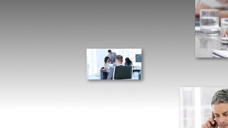 Donne d'affari al lavoro in video HD