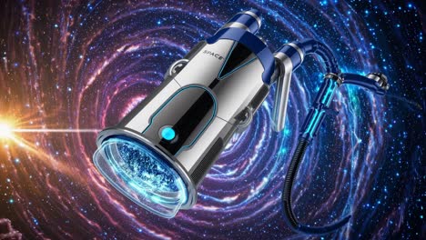 pulverizador espacial futurista
