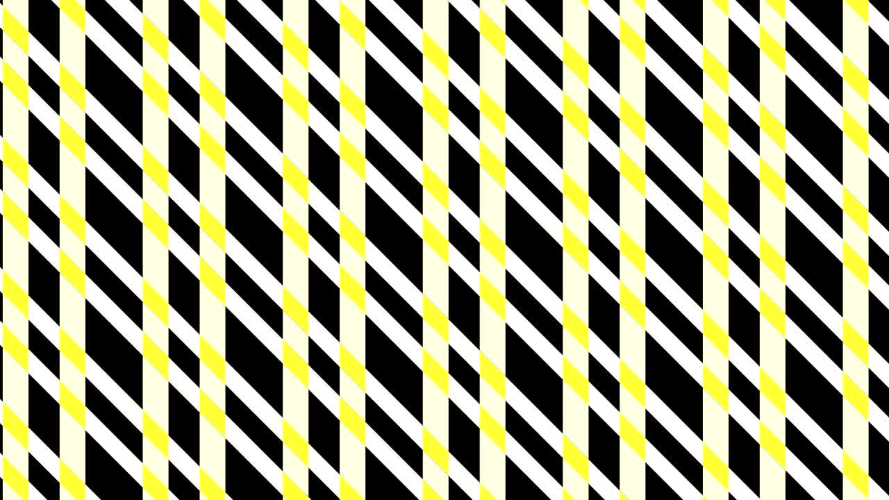 교차된 색의 줄무로 구성된 애니메이션입니다.