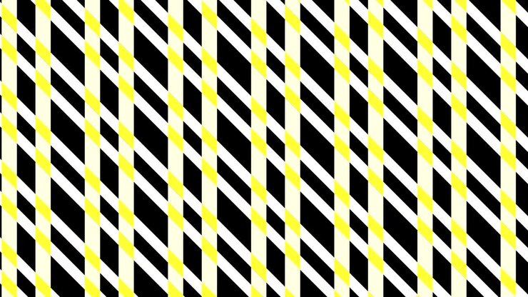 Animazione composta da strisce colorate che si intersecano.