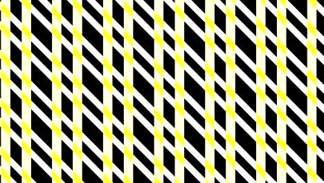 animation consisting of intersected colored stripes.