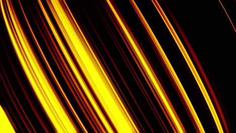 abstract gold lines on a black background