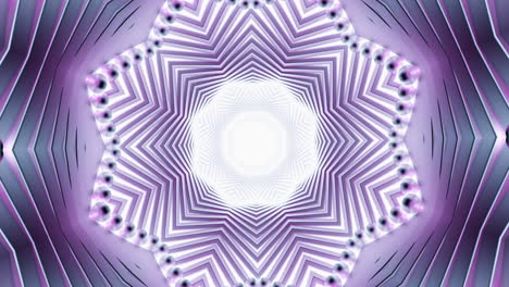 abstracto y brillante túnel de caleidoscopio