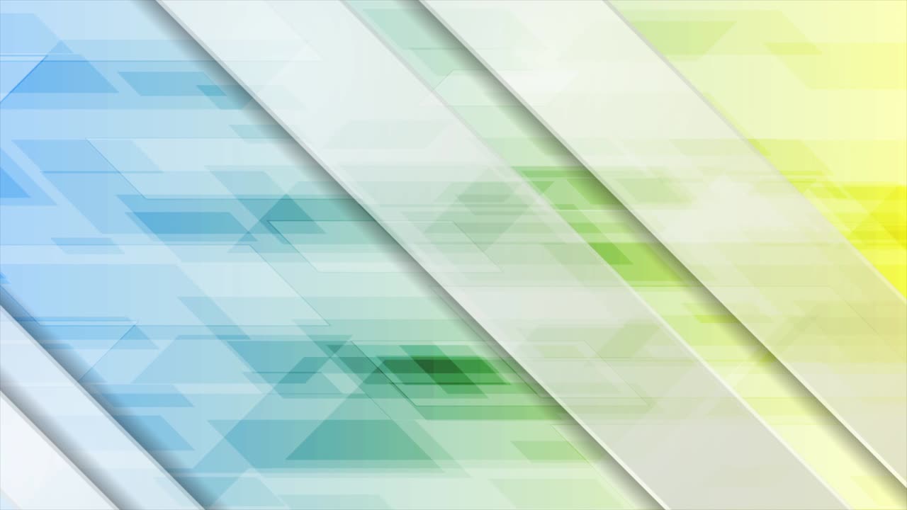 다채로운 기술 기하학적 추상 운동 배경