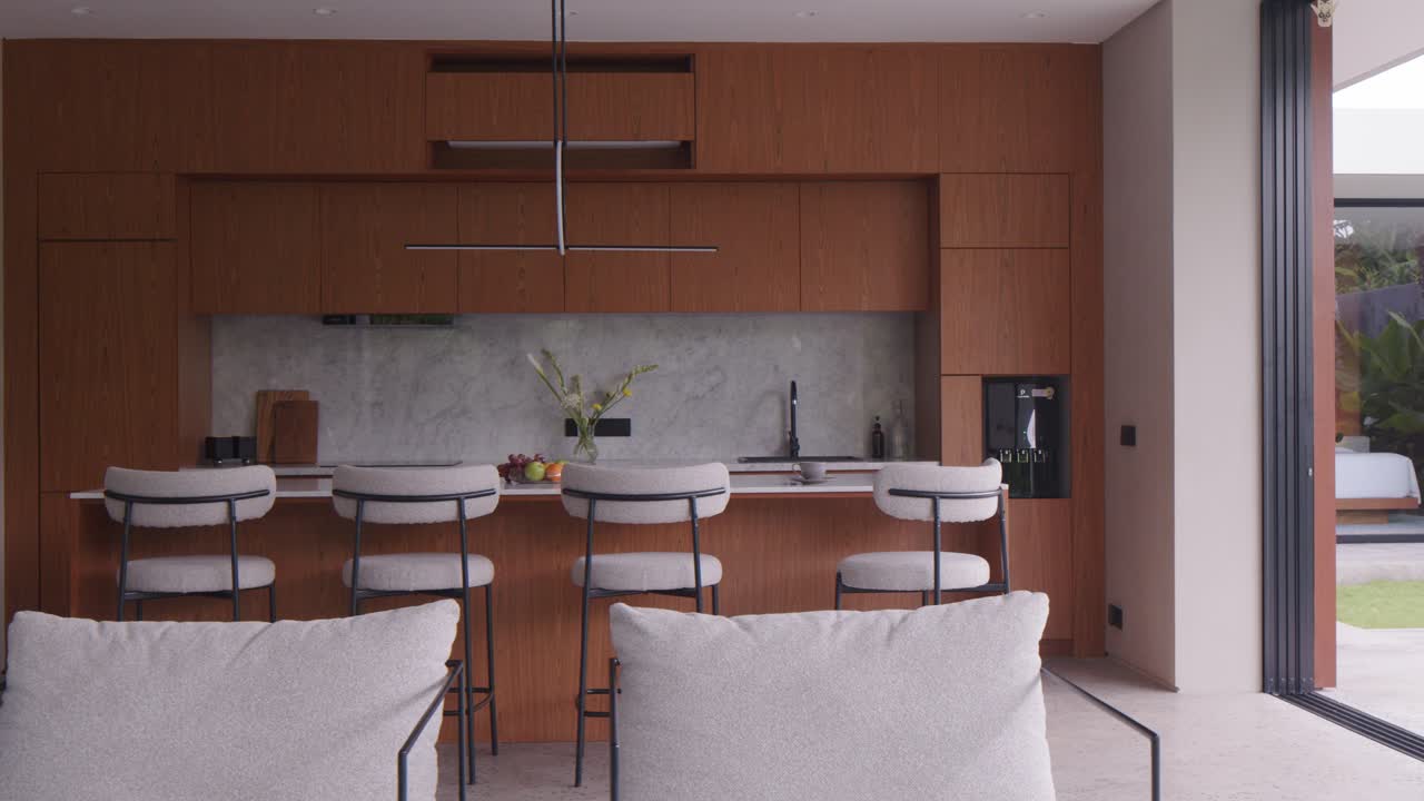 Modern kitchen transformation showcases elegance and functionality in design