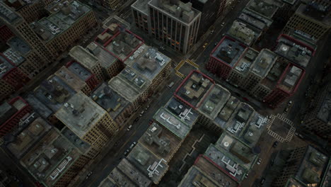 Luftaufnahme-Der-Gebäudedächer-Der-Innenstadt-Von-New-York