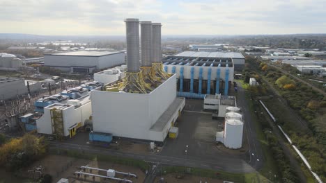 hoddesdon advanced thermal treatment plant power station hoddesdon hertfordshire uk aerial