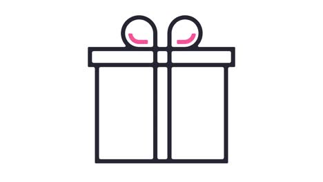 gift box icon animation