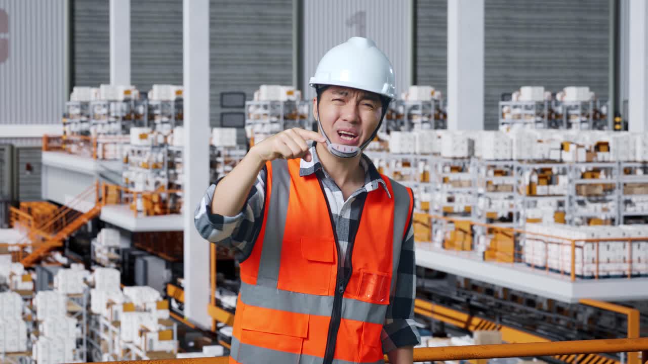 분노한 창고 노동자