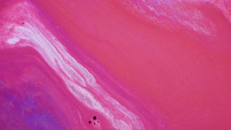 abstract fluid art in pink and purple