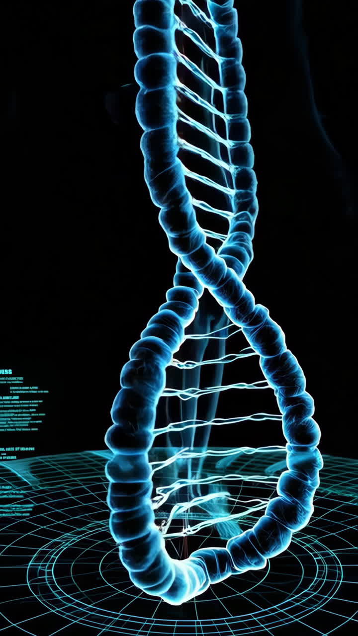 DNA and Human Anatomy Visualization