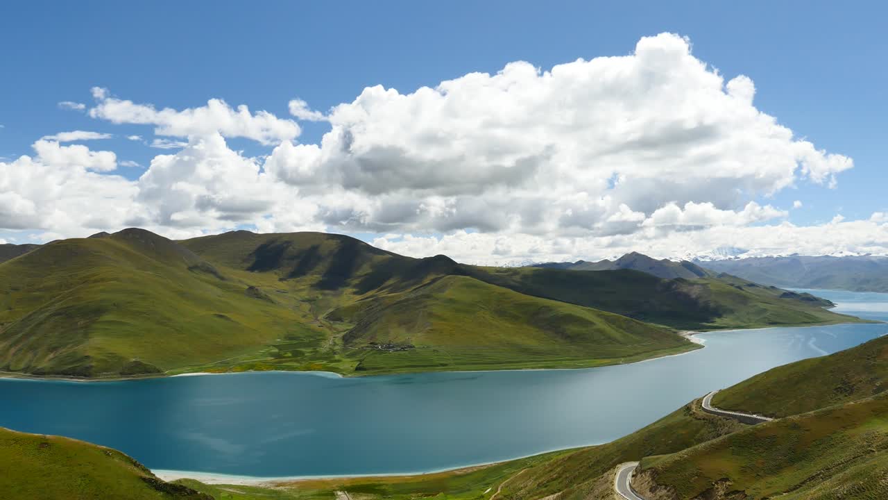 야마드록 호수, 히말라야, 티베트