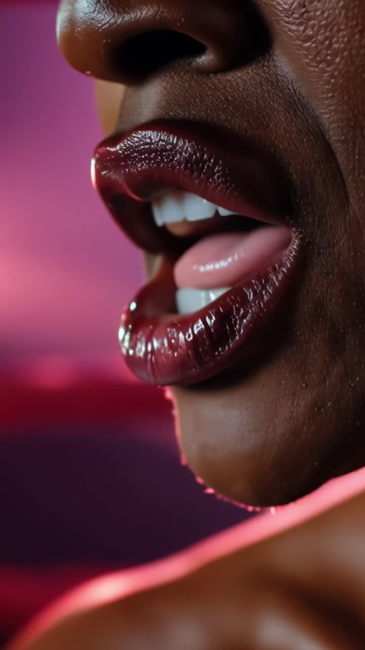 Catturato in un momento di intensa emozione, questo individuo esprime passione ed energia pura attraverso una potente vocalizzazione, immortalato con dettagli mozzafiato e colori vivaci.