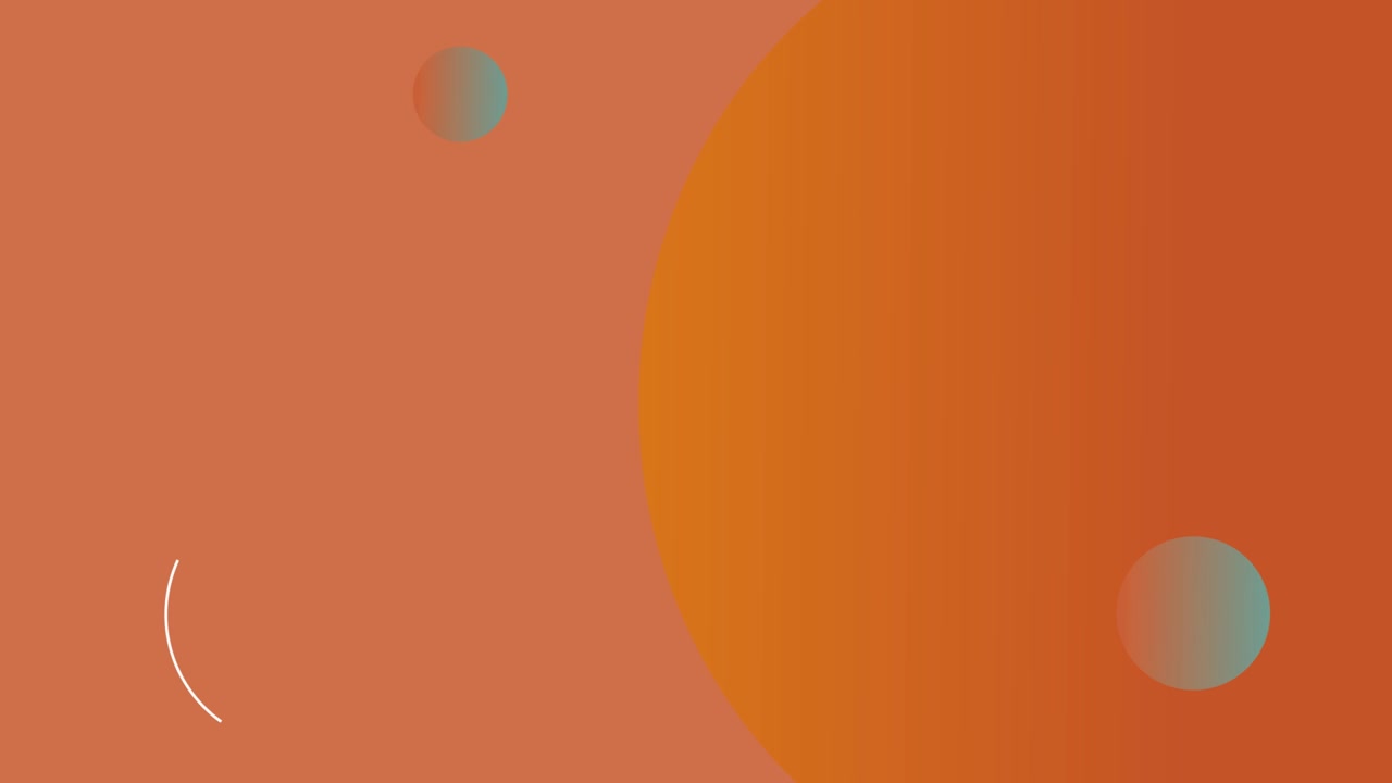 Modern Flat Motion shapes Background Animation, seamless loop