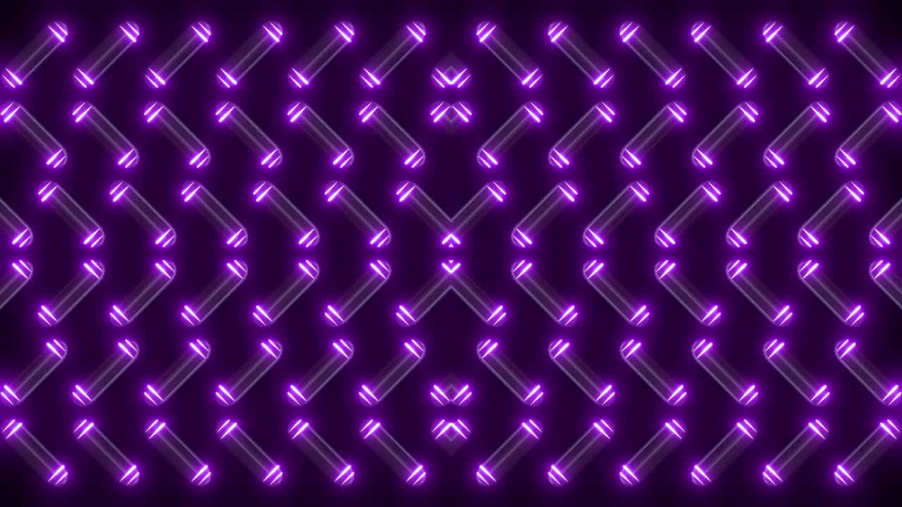 Motivo Geometrico Neon Viola