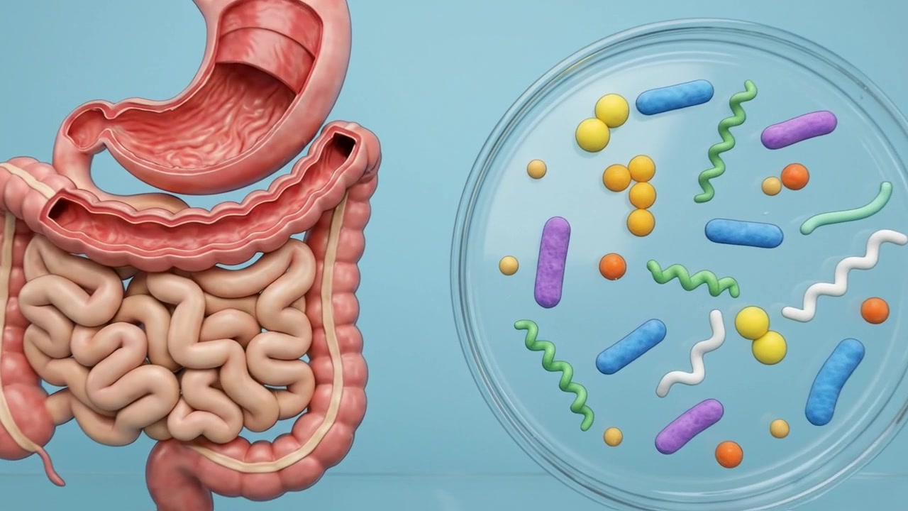 Rendering medico di un'articolazione della spalla umana con dolore evidenziato