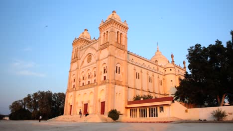 saint louis cathedral - acropolium of carthage in tunisia