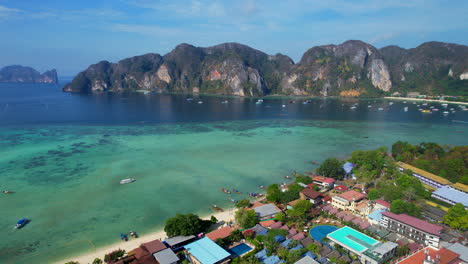 tonsai coastal village of koh phi phi don