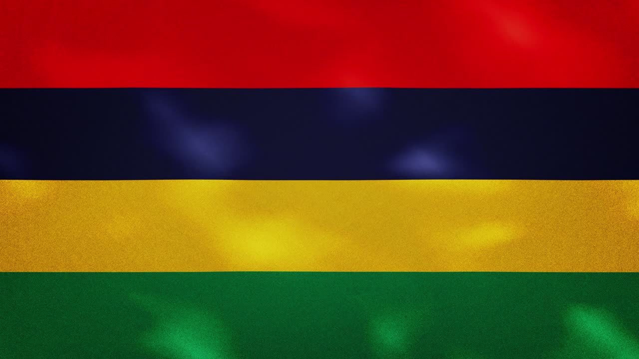 Mauritius dense flag fabric wavers, background loop