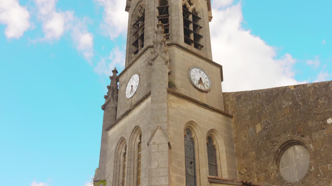 Discover the charming medieval town known for being the birthplace of D'Artagnan. Experience its historic architecture and scenic streets in bright sunlight, perfect for capturing its timeless beauty