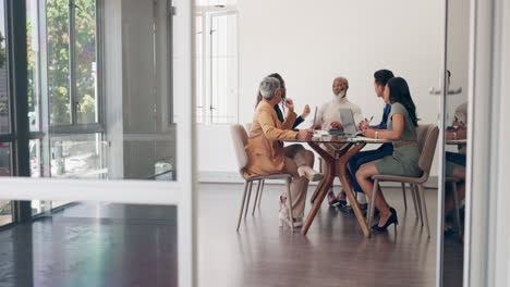 gente de negocios, equipo y reunión