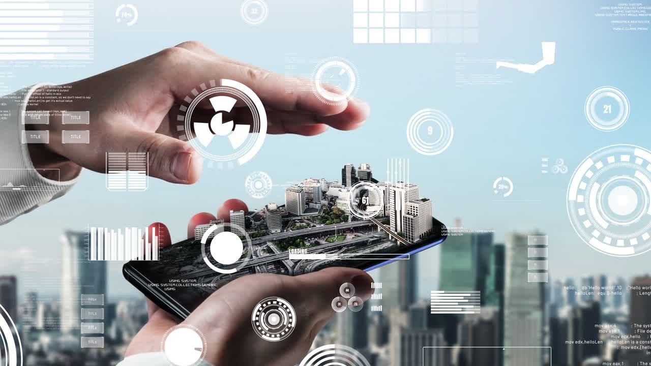 Innovative architecture and inventive civil plan building construction project