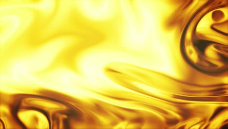 golden slow swirling liquid abstract motion in vivid background