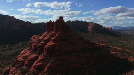 Ikonischer-Bell-Rock,-Sedona,-Red-Rock-State-Park,-Arizona