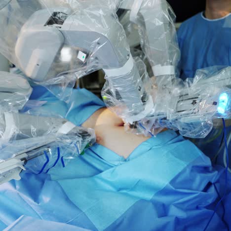 surgery with da vinci system