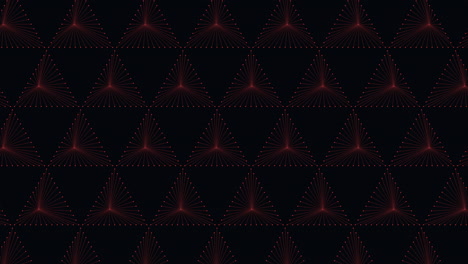 Geometrisches-Muster-Der-Dreiecke-Mit-Neoneffekt-Und-Punkten
