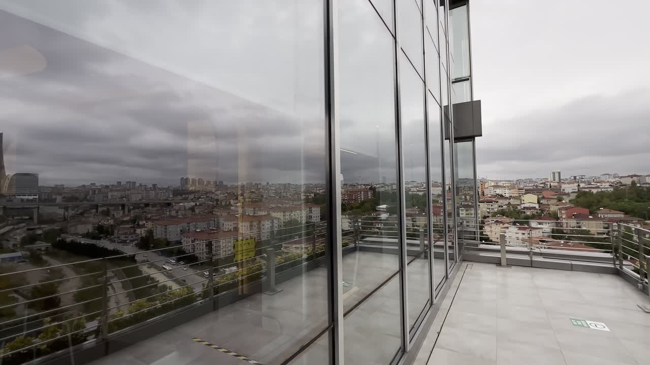 Stunning City View from Modern Rooftop
