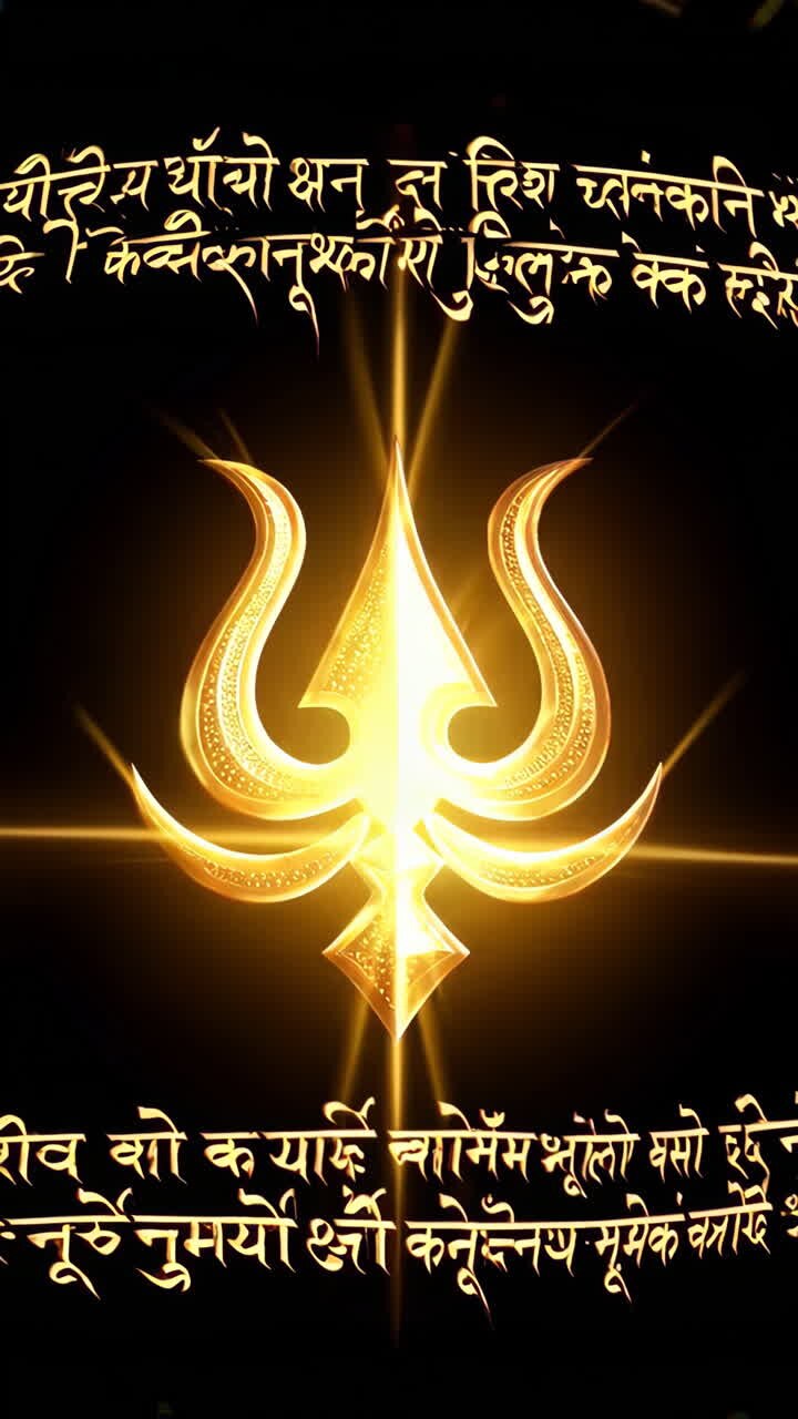 Trishul Simbolo del Signore Shiva