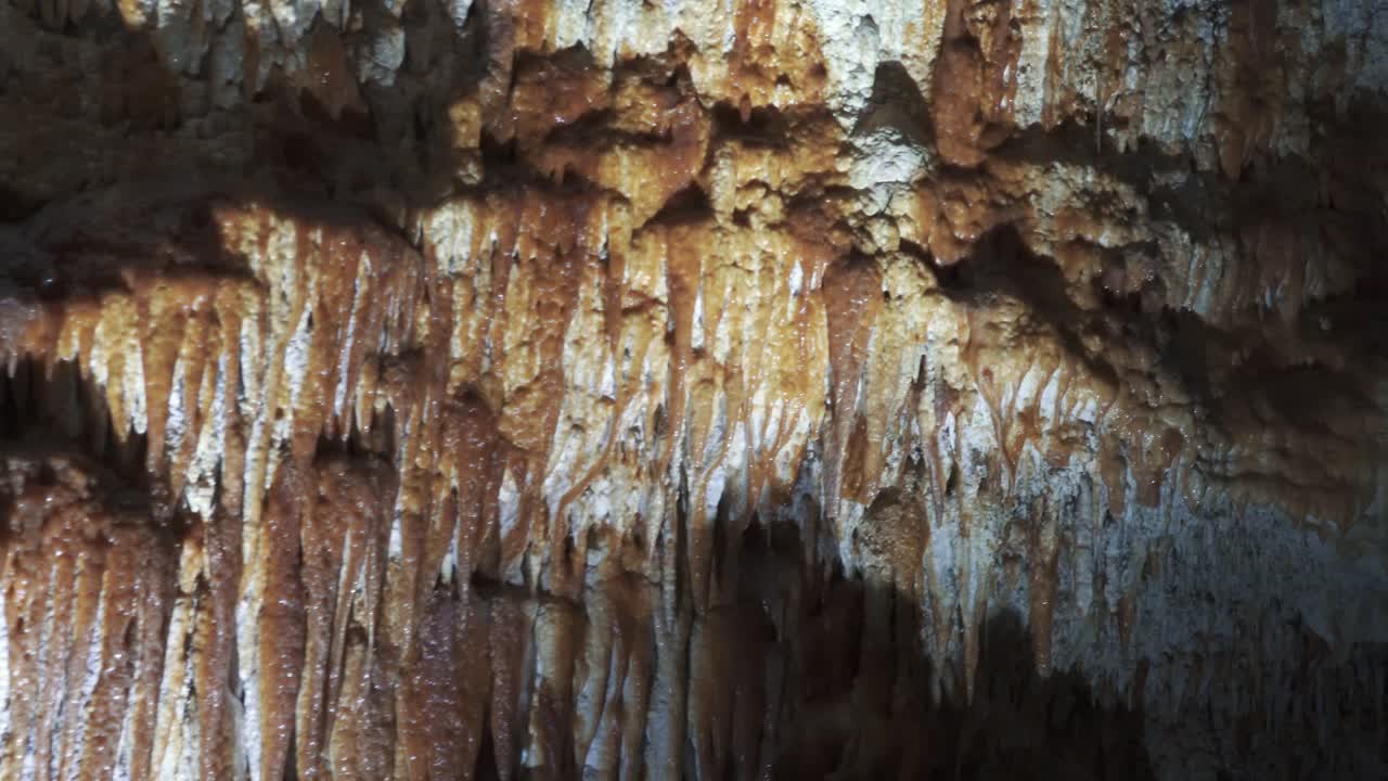 Demanovska Cave Of Liberty In Low Tatras Slovakia With Stalactites Stalagmites And Underground Waterfall Lake Most Visited Cave In Slovakia Natural Limestone Formations Captured In Cinematic 4K