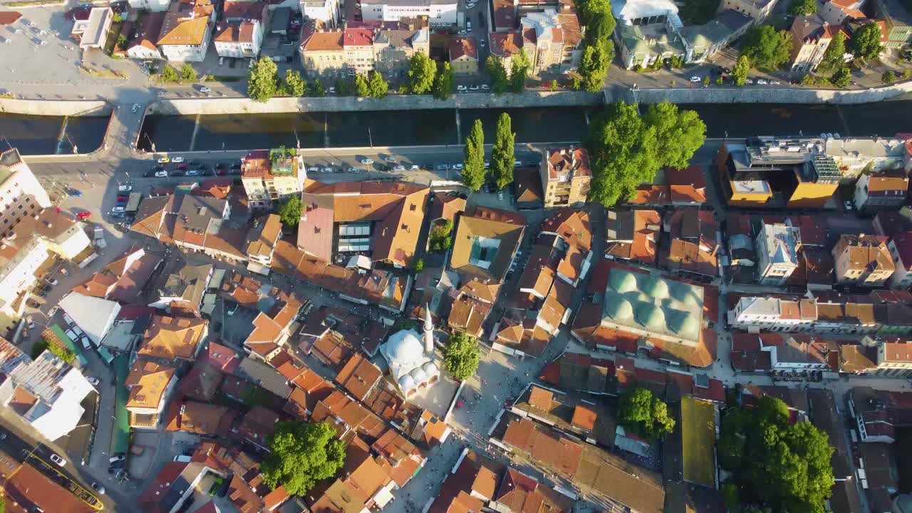 4K aerial footage of Sarajevo, the capital of Bosnia and Herzegovina. This drone video captures the city’s unique blend of Ottoman and Austro-Hungarian architecture
