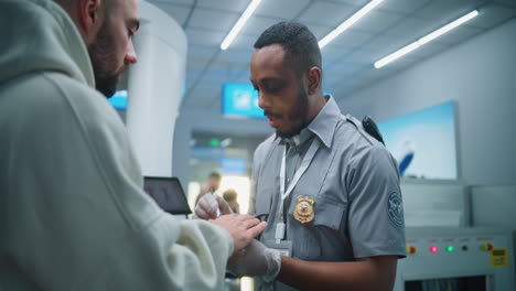 airport security check