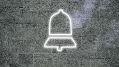 thumbs down neon sign on brick wall 4k