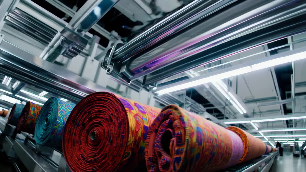 직물 제조 과정