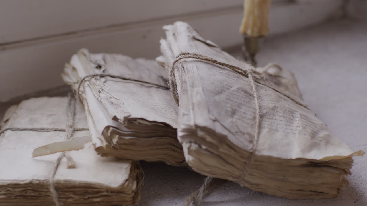 고대 성경 학자 들 은 날씨 가 변한 두루마리 와 문서 들 에서 종교적 문헌 들 을 연구 한다 - 역사 와 신앙