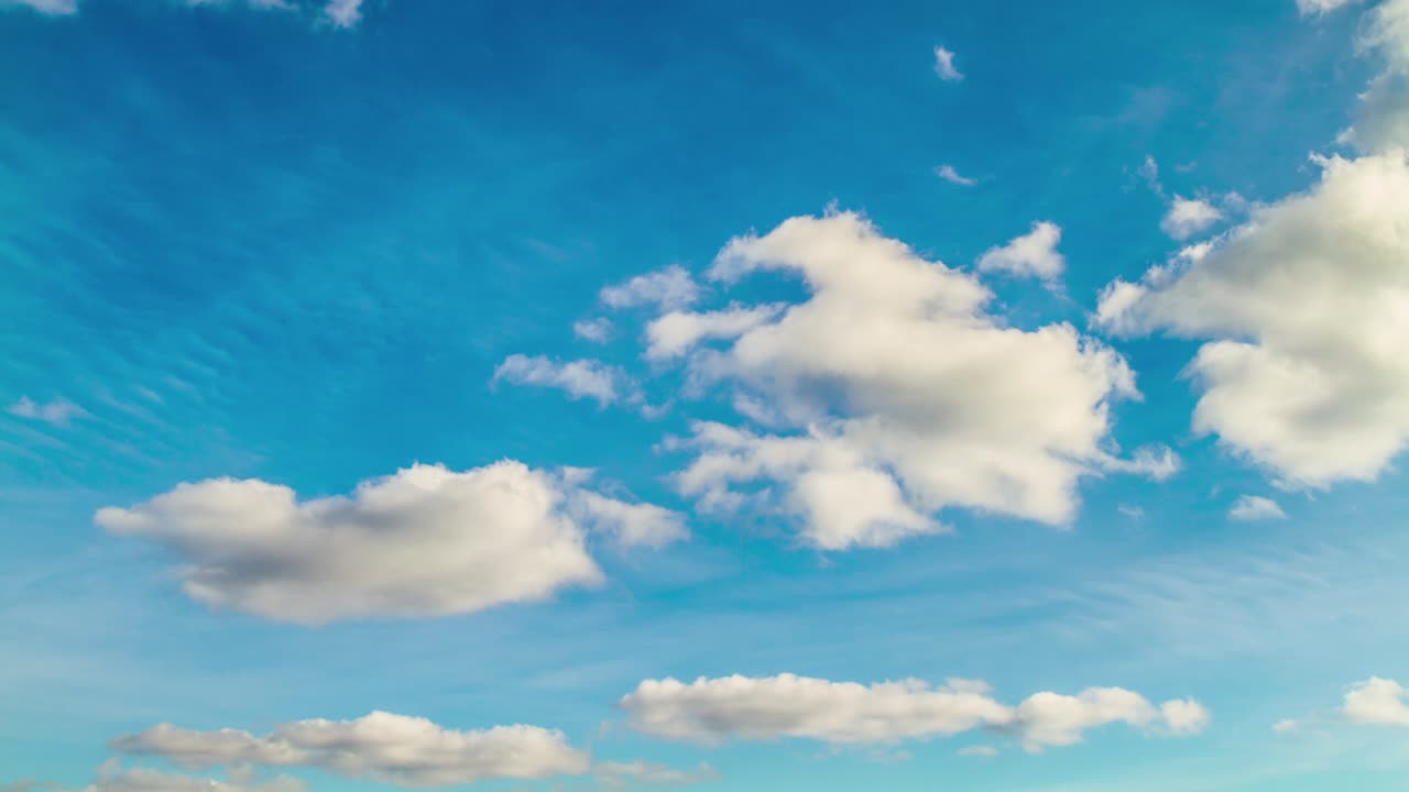 하늘의 구름, 4k 타임 스