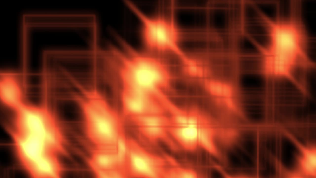 4k animado de fondo festivo de partículas de colores