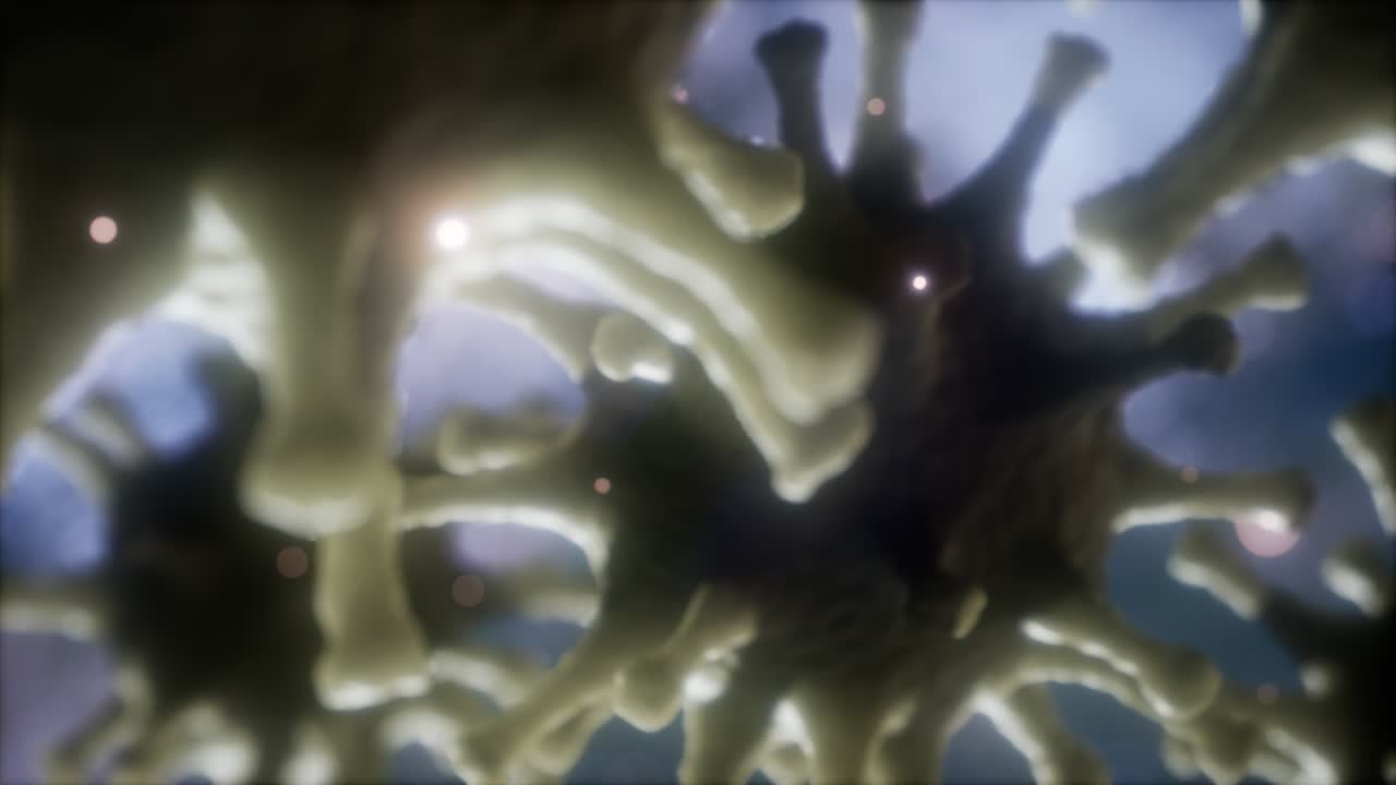 concepto de virus respiratorio coronavirus ncov