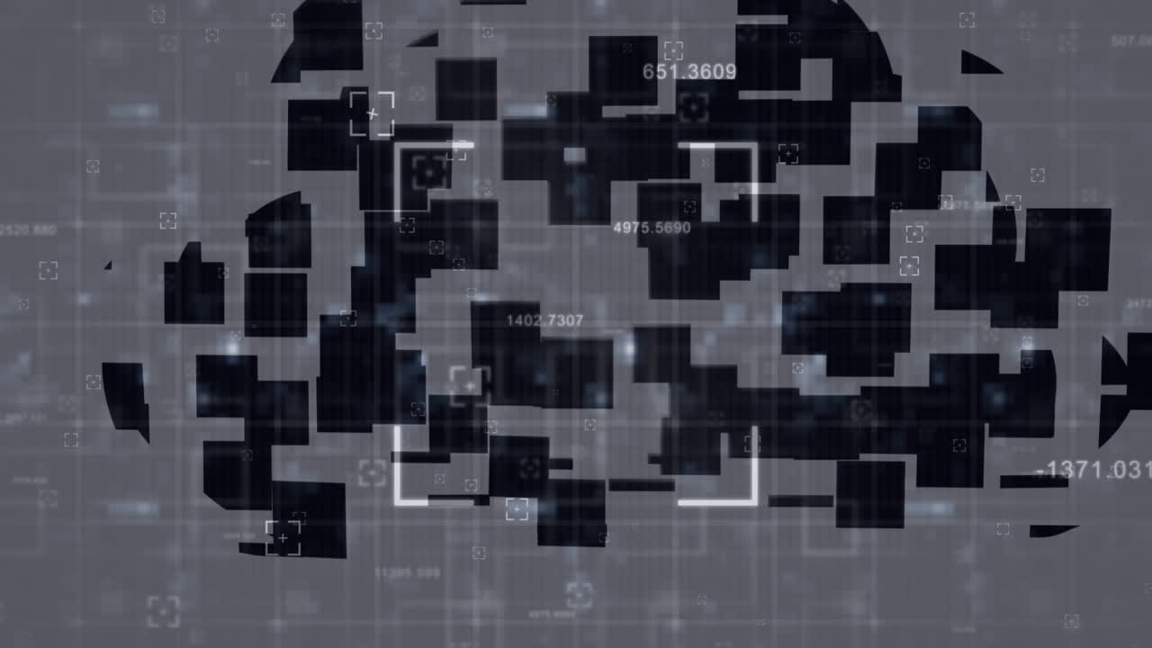 회색 배경 위에 떠다니는 미국 달러 지폐의 애니메이션