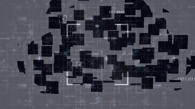 Animation of american dollar bills floating over grey background