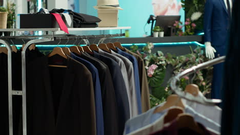 men's fashion store display
