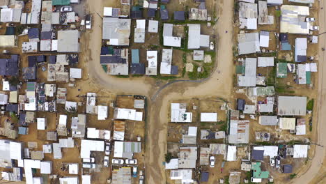 imágenes de drones de 4k de un municipio en sudáfrica