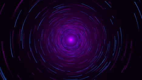 digital space sci fi tunnel with green blue neon big data hi tech information flow blockchain high