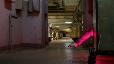 Scary-clown-crawling-in-the-basement